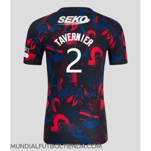 Camiseta Rangers James Tavernier #2 Tercera Equipación Replica 2024-25 mangas cortas